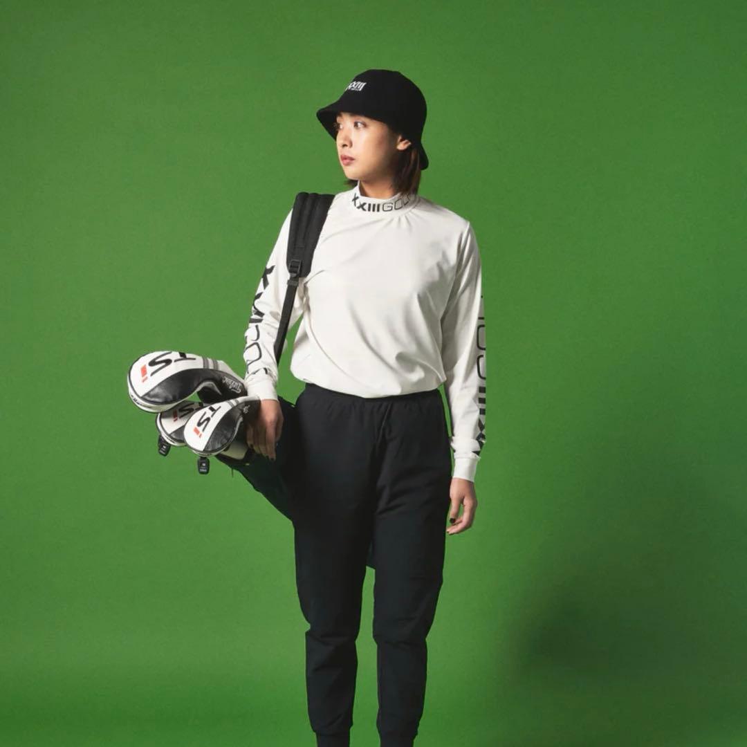 【美品】セバントゥアゴルフ XXIII GOLFモックネック ゴルフウェアメンズ