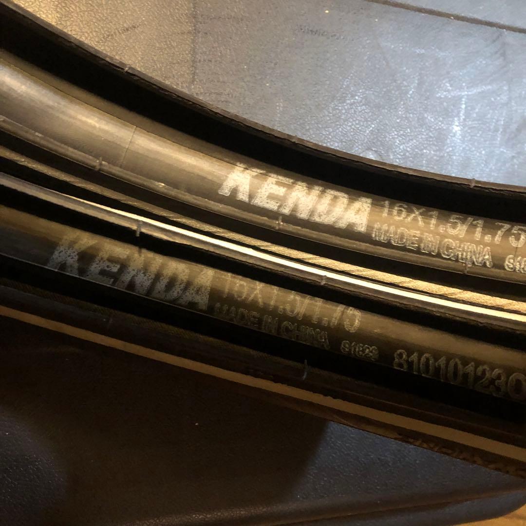 【2本16インチ】SCHWALBE BIG APPLE タイヤセット。