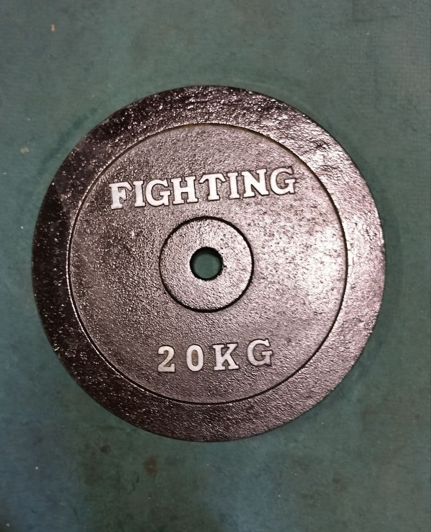 ファイティングロード 20kg プレート 1枚 28mm 用②