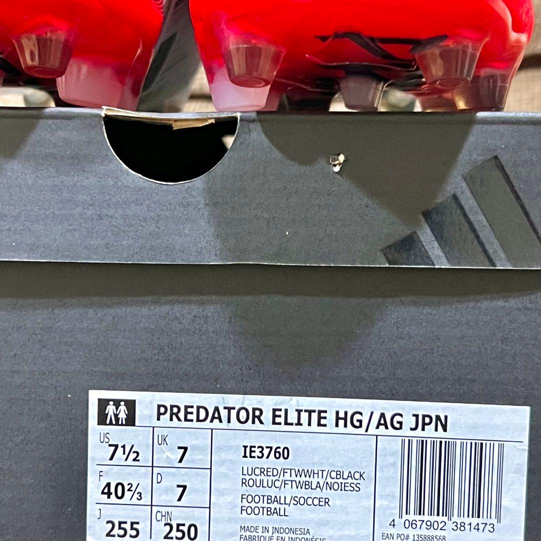 マ*リ様 【早い者勝ち】adidas PREDATOR ELIETE JP《25