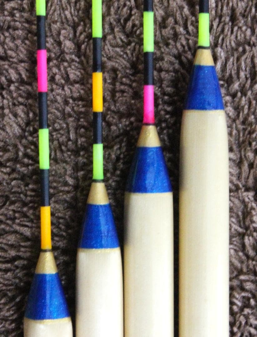 ヘラ浮き パイプトップ４本セット(BG) 新品未使用