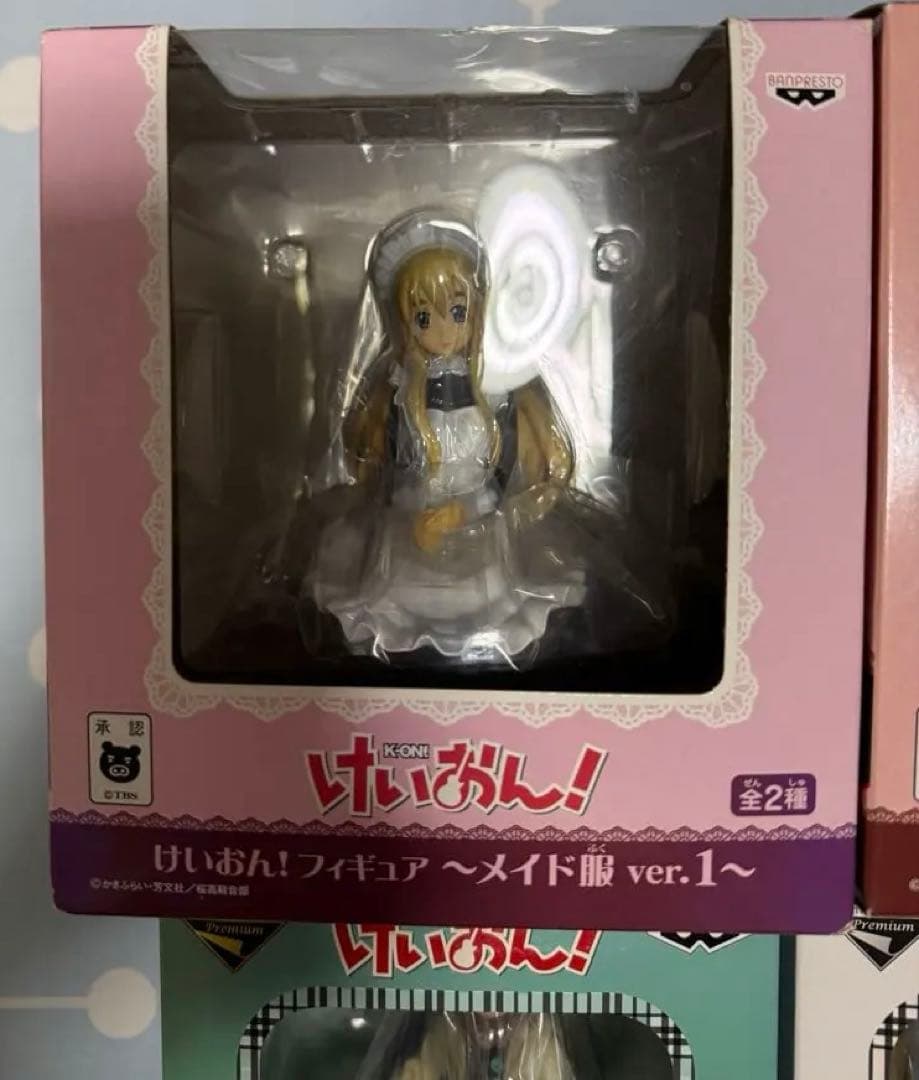 【未開封・美品】けいおん！ フィギュア 4体セット 一番くじ＆バンプレスト