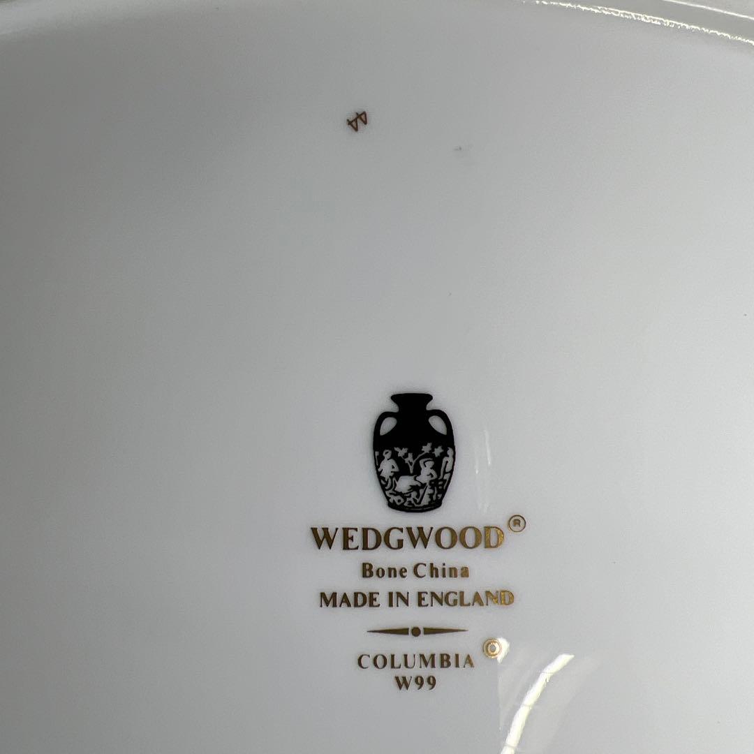 ウエッジウッド最高級シリーズ　コロンビアパウダールビー　オーバルプレート