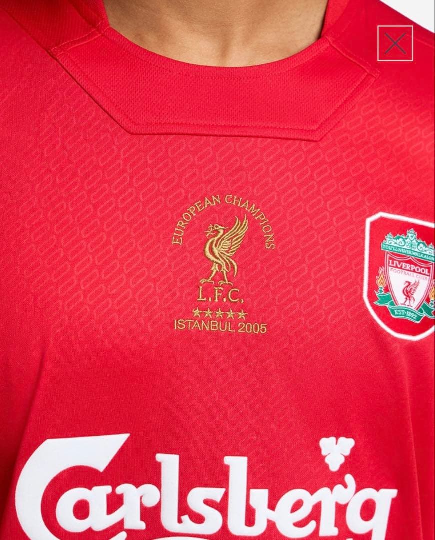 ◎公式◎LFC Mens Retro 2005 レトロユニフォーム