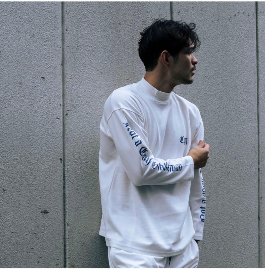 メンズウェア Captains Helm Golf Long.S Mock Neck Tee