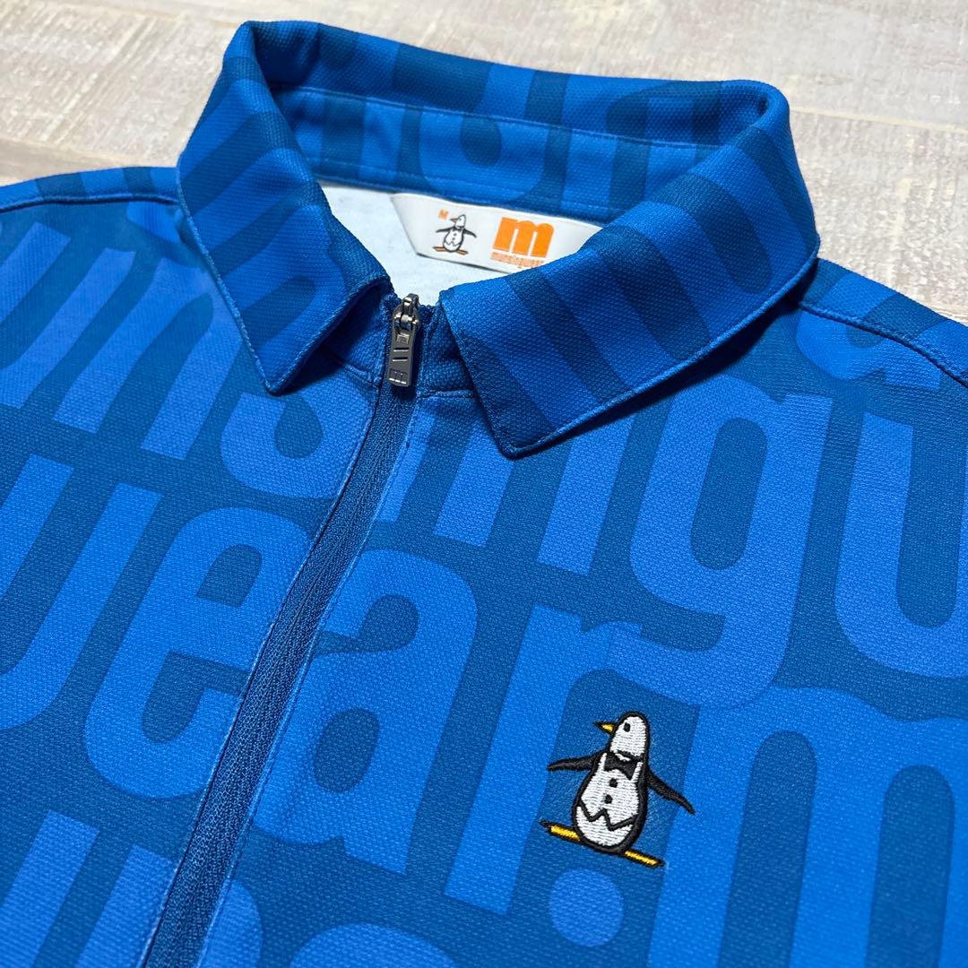 マンシングウェア★ロゴ総柄ストレッチ★セットアップ【サイズM.（7（S）】
