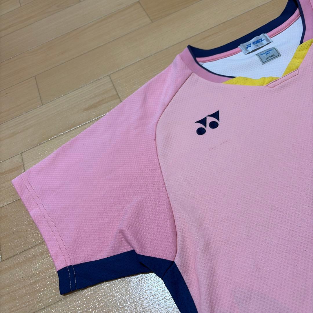 YONEX 日本代表 ゲームシャツ ユニフォーム 桜柄 バドミントン O