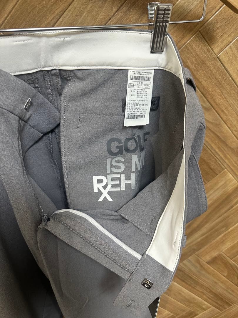 新品未使用新作G/FOREジーフォアメンズパンツsize86(XXL)グレー