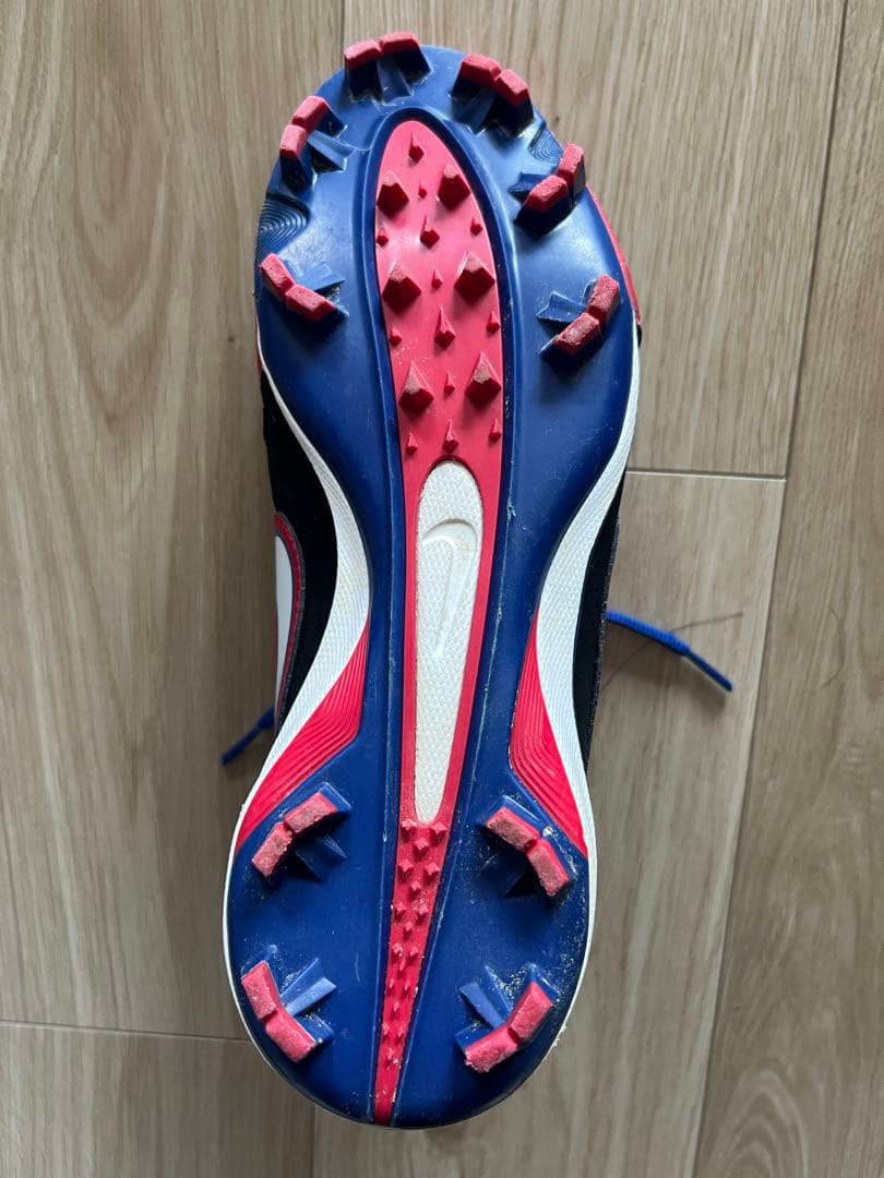 Nike 野球スパイク　ブラック/レッド　26.0cm
