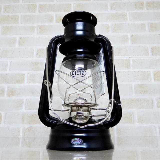 ホヤセット Dietz #76 黒銀 ニッケルメッキ ブラック ランタン 新品