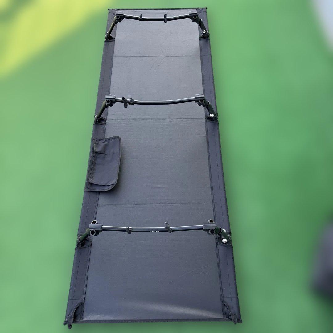 ②wolfyok outdoors コット キャンプ 2way 軽量