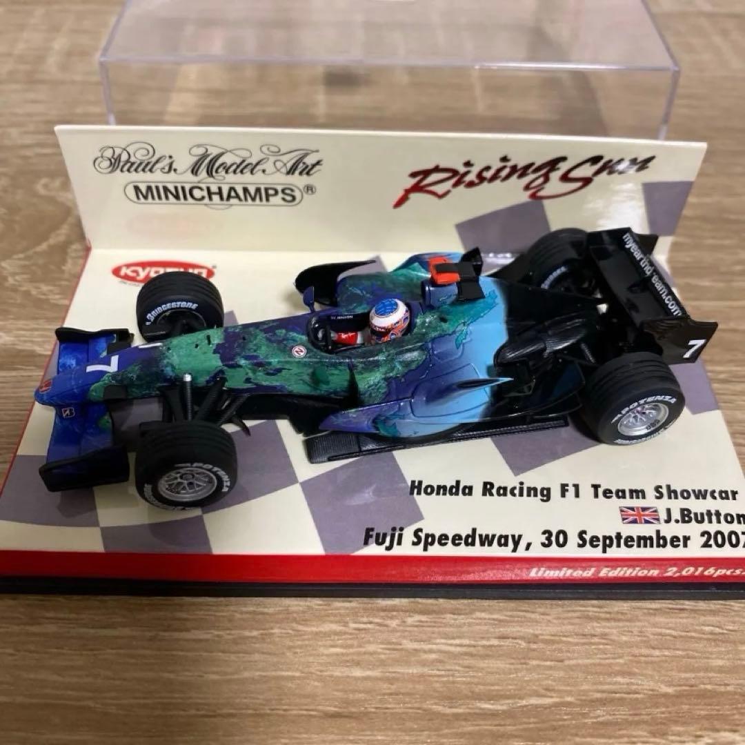 ミニカー HondaRacing F1TeamShowcar2007 #7J.Button