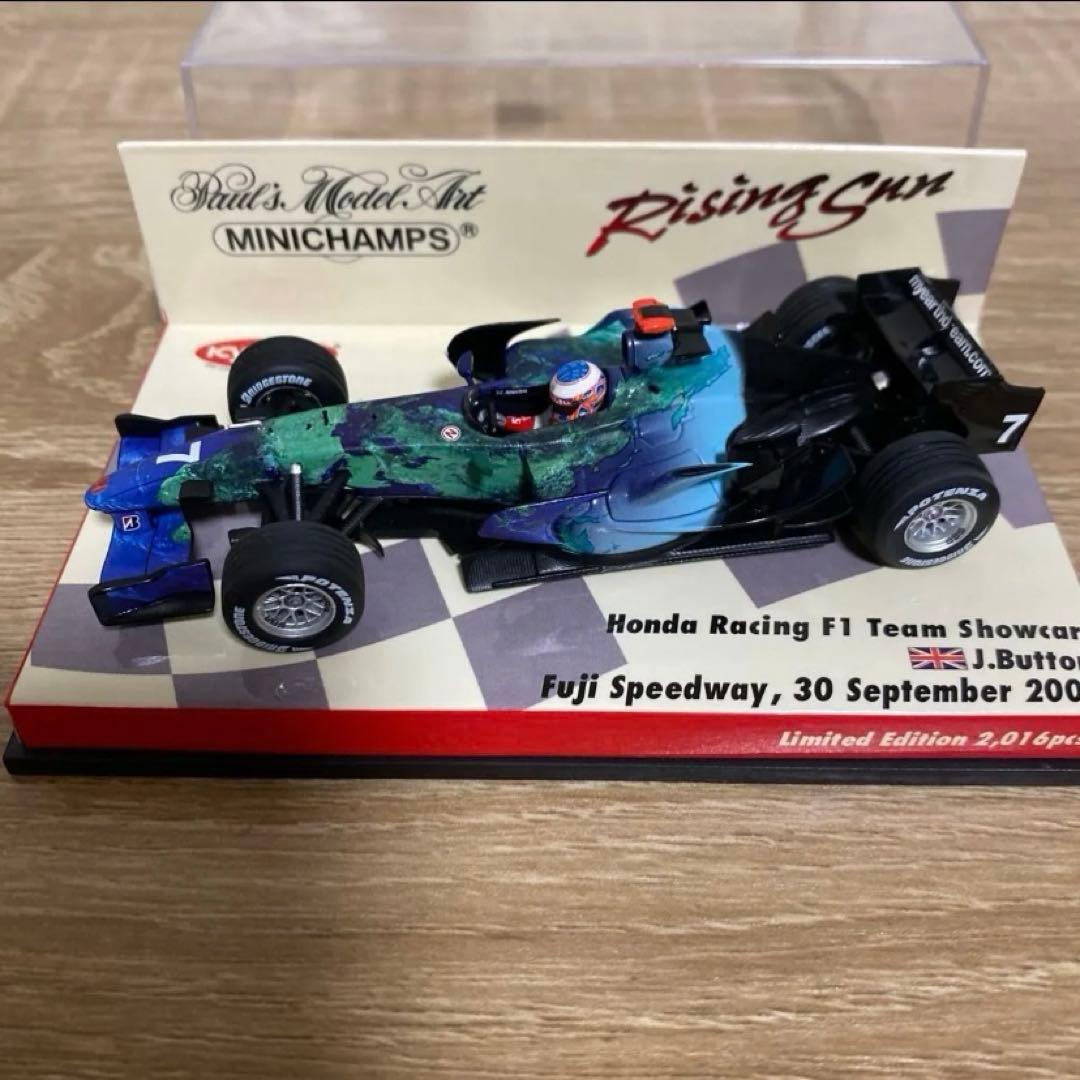 ミニカー HondaRacing F1TeamShowcar2007 #7J.Button