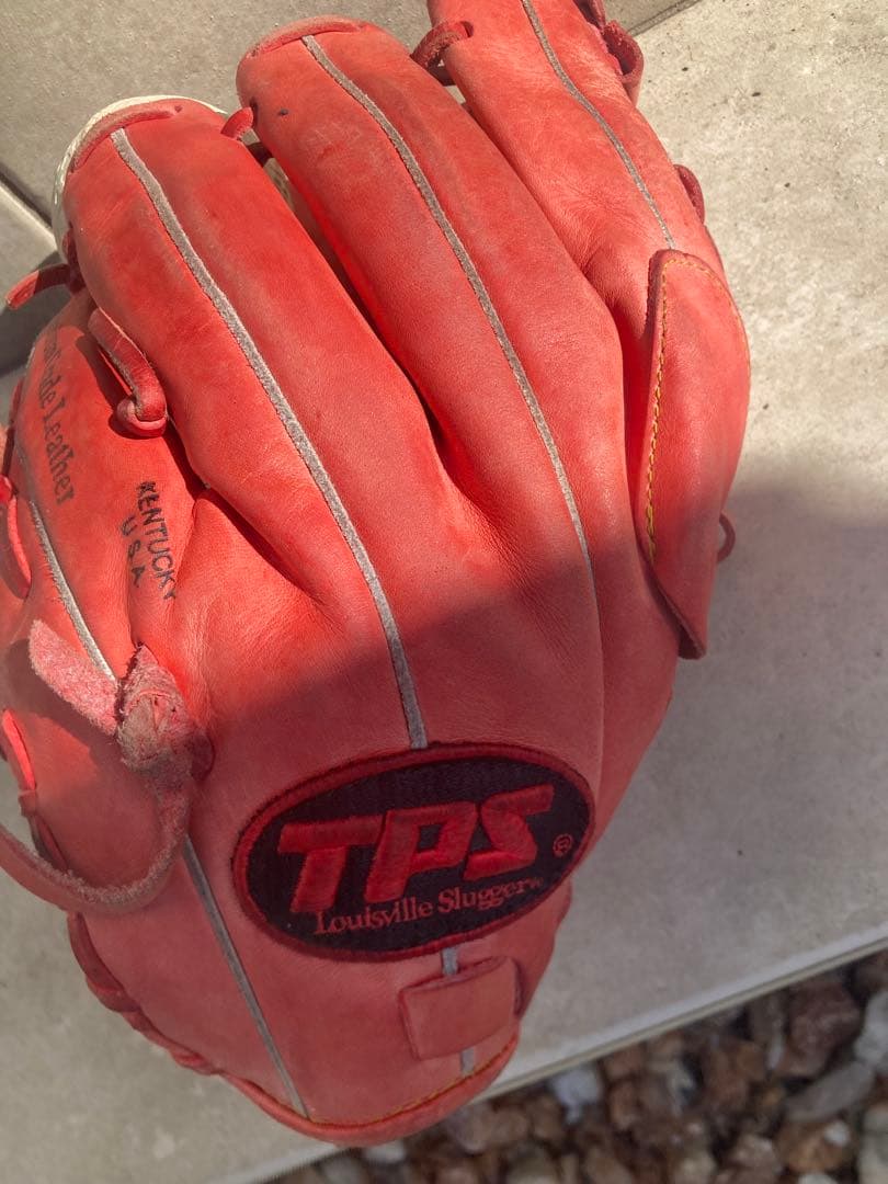 【希少】ルイスヴィル・スラッガー　軟式　グローブ　プロ仕様　TPS メンテ済