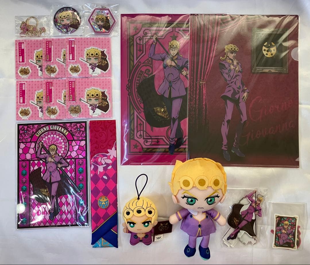 ジョジョの奇妙な冒険 ジョルノ・ジョバァーナ グッズ まとめ売り 25点 大量