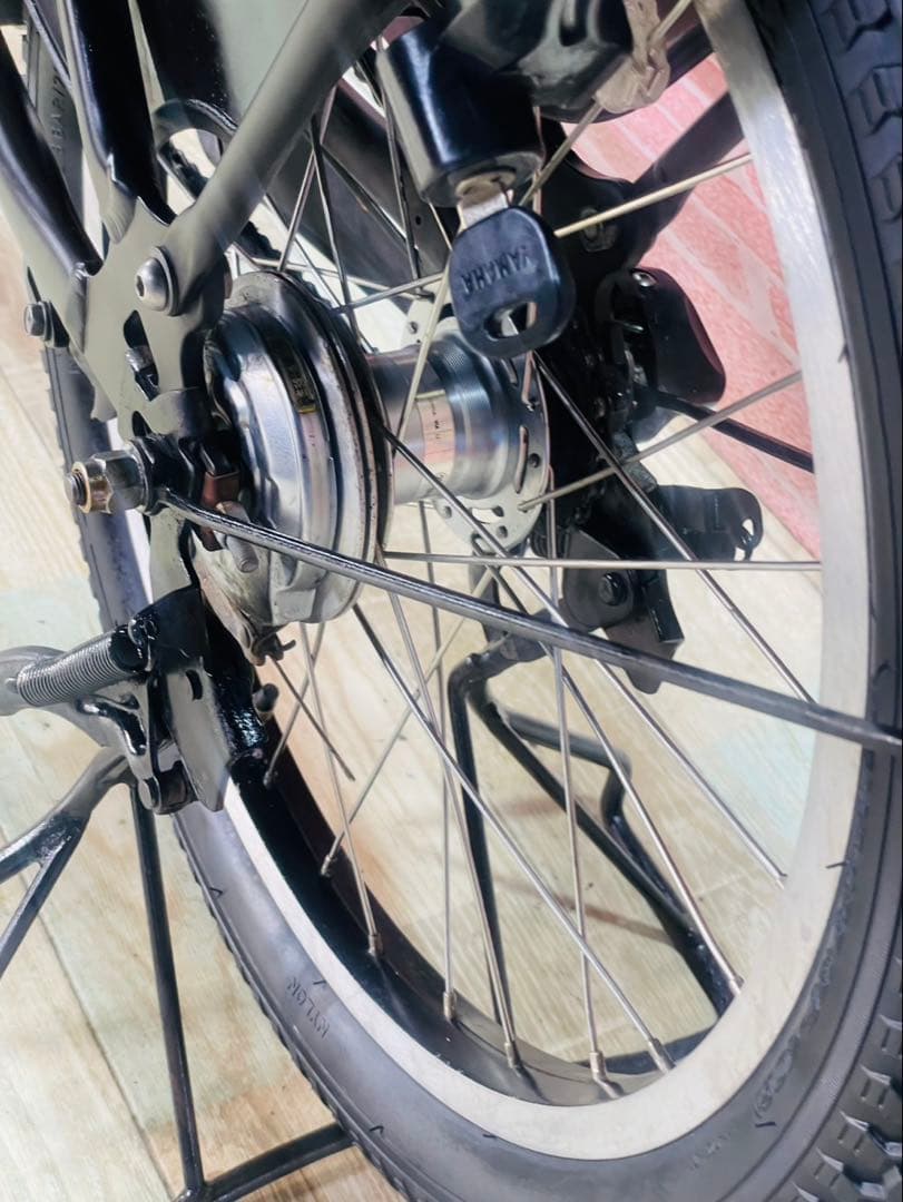 ZK3487 電動自転車 ヤマハ パスキス 子供乗せ 20インチ 送料無料