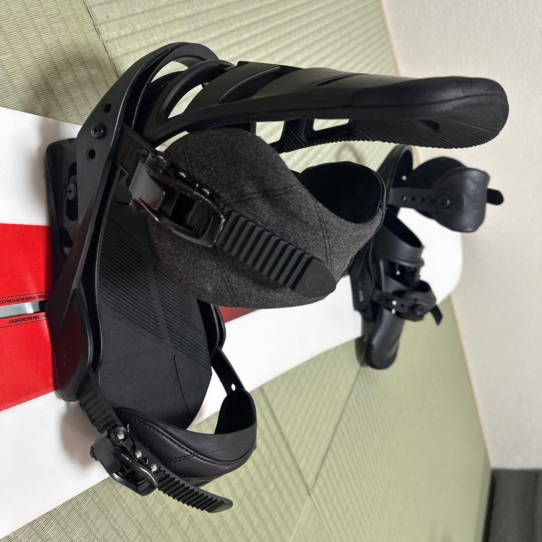 超美品Burton Custom Flying V １５４　ビィンディング付き