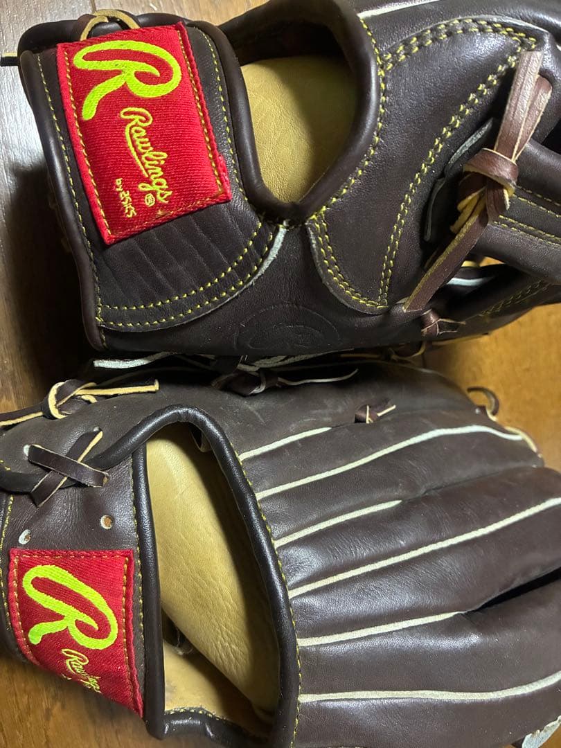 野球グローブ　2個セット！！asics Rawlings 子供用　状態良