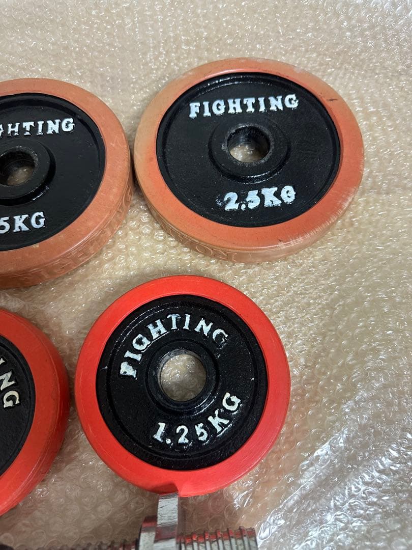 早い者勝ち ファイティングロード20kg セット シャフト付き
