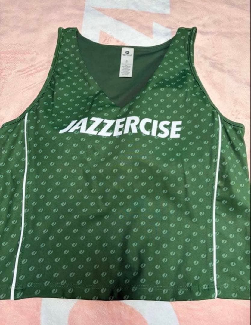 新品❗️ ジャザサイズ　ブラトップ　Sサイズ　グリーン　アイコン