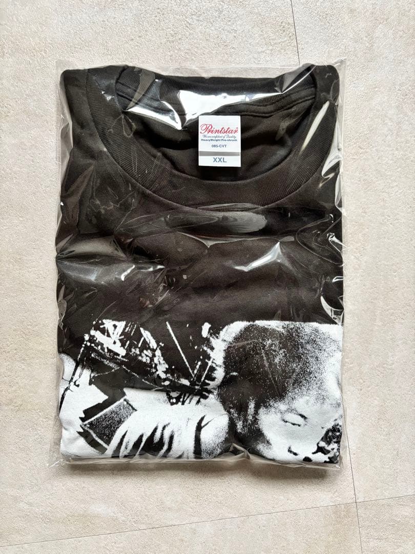 【限定品】難波章浩 100% MY LIFE Tシャツ ブラック XXL