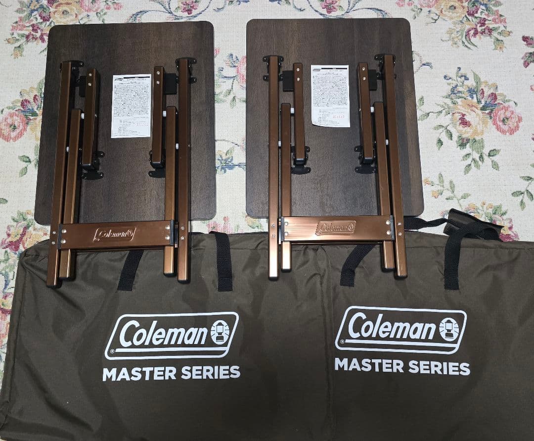 Coleman(コールマン) バタフライ サイドテーブル2個セット極上美品