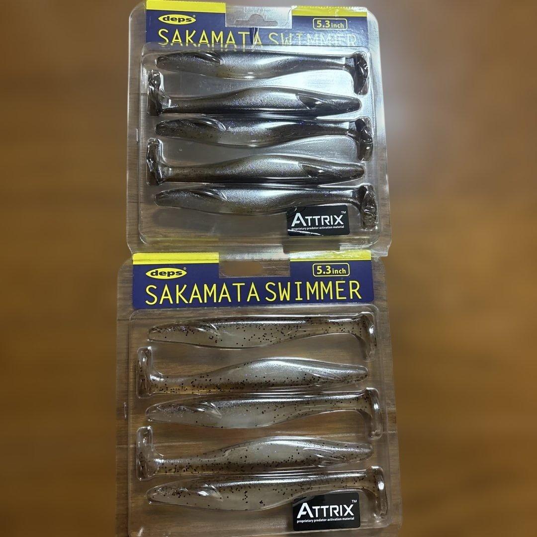 deps SAKAMATA SWIMMER 5.3インチ 7個セット新品未使用