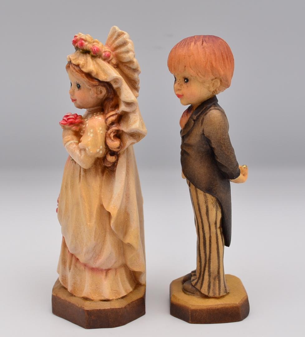花嫁と花婿　アンリ　ANRI　サラケイ　限定品　10ｃｍ　箱付き　ヴィンテージ
