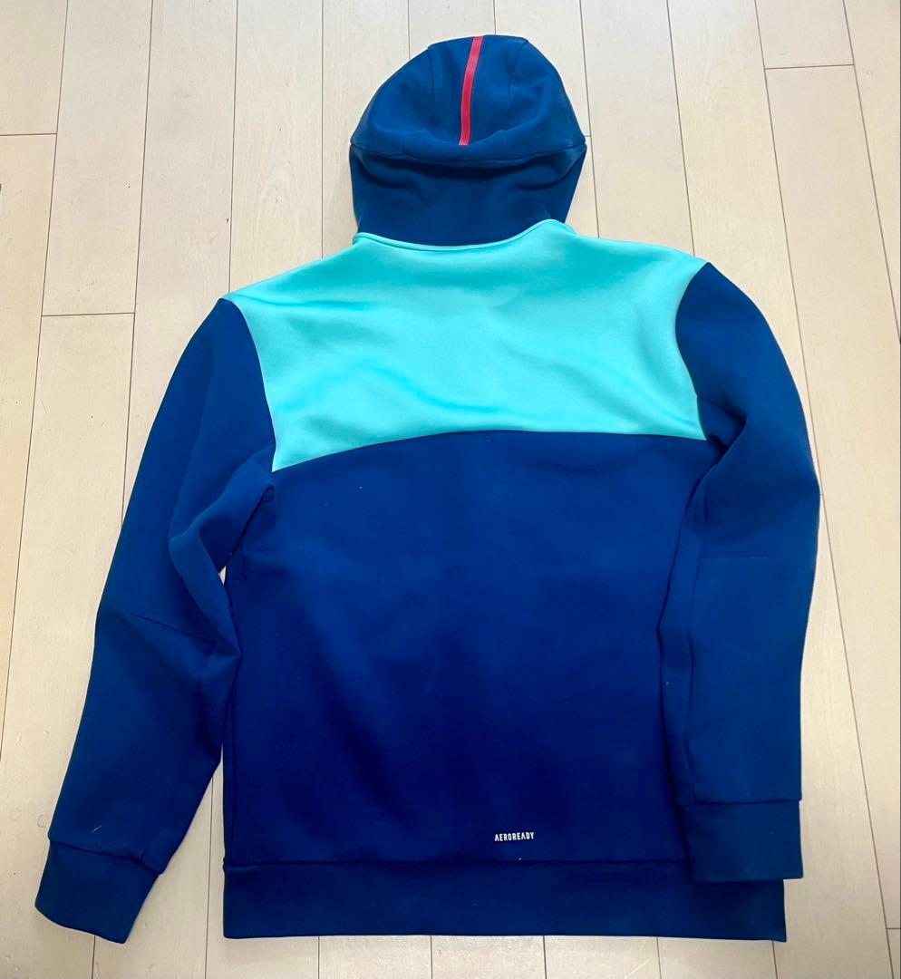 アーセナル adidas フード付きジャージ　アンセムジャケット