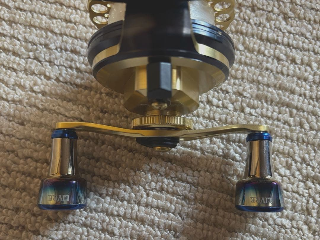 シマノ（SHIMANO）セイハコウSP RC83 左 ゴールド リブレノブ（改）