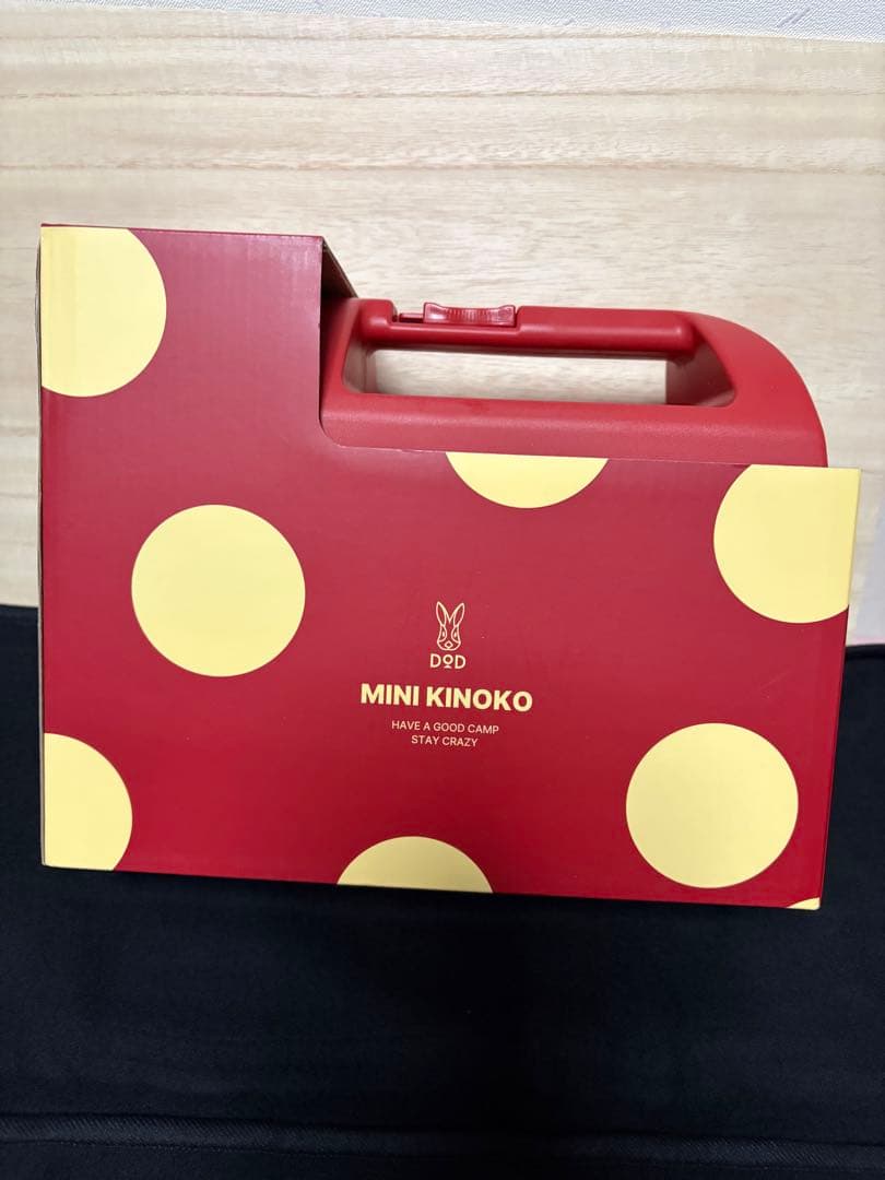 【韓国限定】非売品　DOD MINI KINOKO カセットコンロ 赤