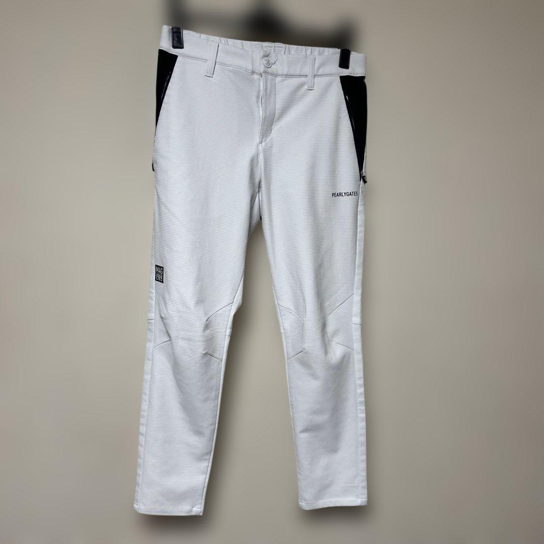 パーリーゲイツ パンツ ゴルフウェア 24aw プリントロゴ サイズ1