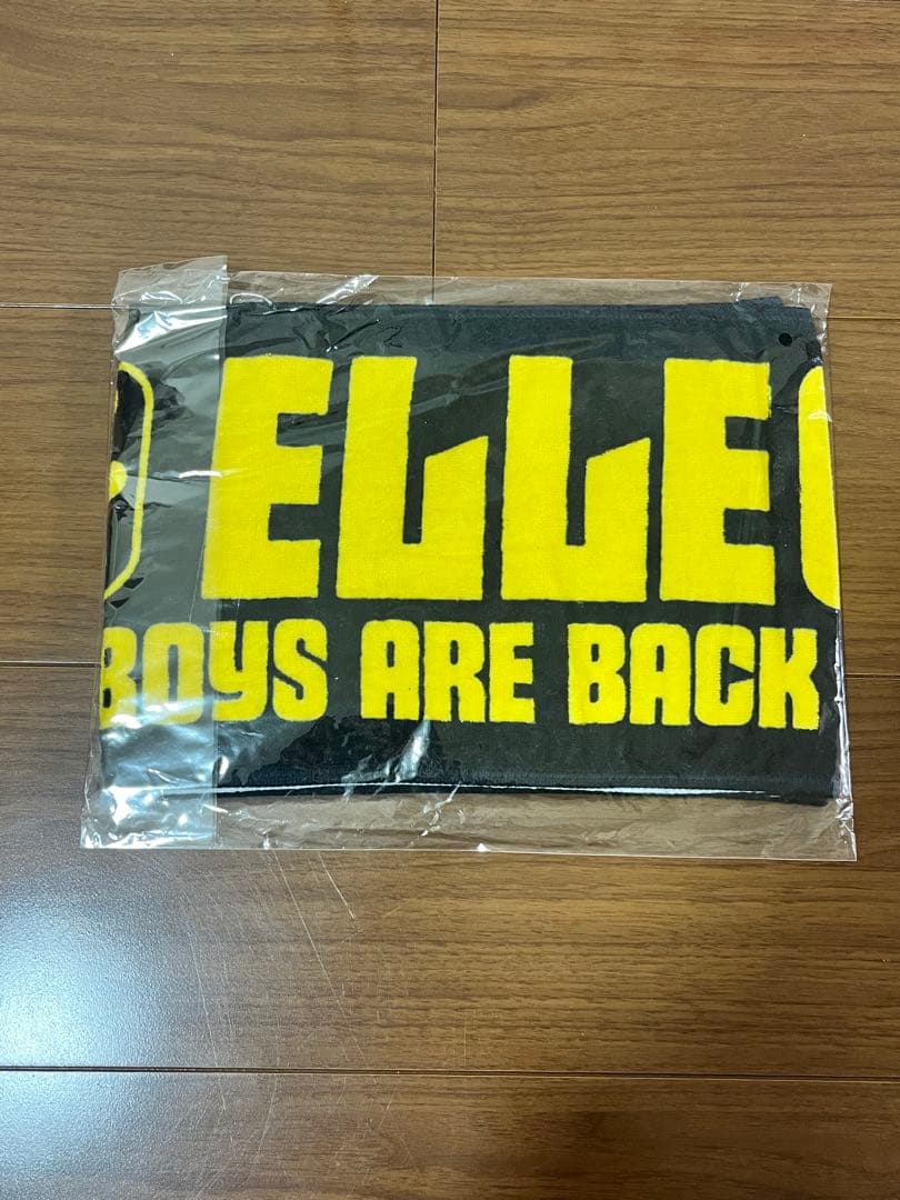 未開封 エルレ×ワンオク Tシャツ 黒 M タオル 黒 2018 バラ売り可