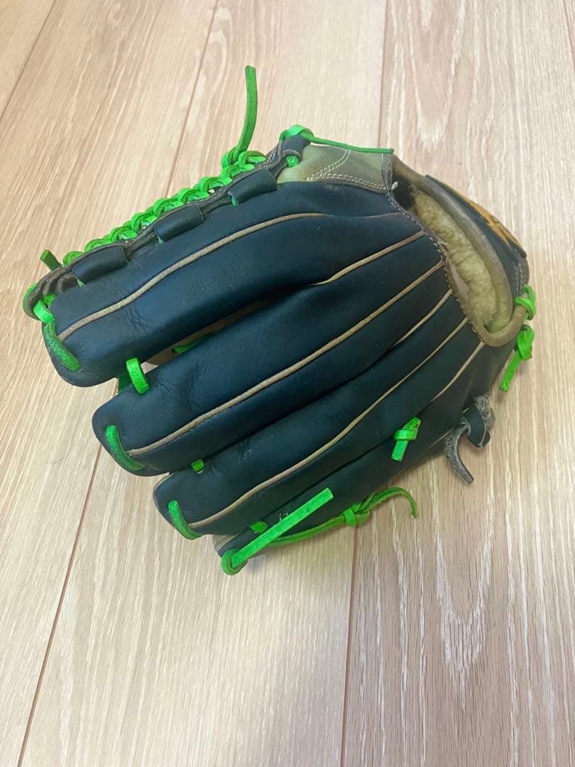 【軟式】ミズノプロ 内野 グリーン オーダー　※お盆限定で3,000円引き中