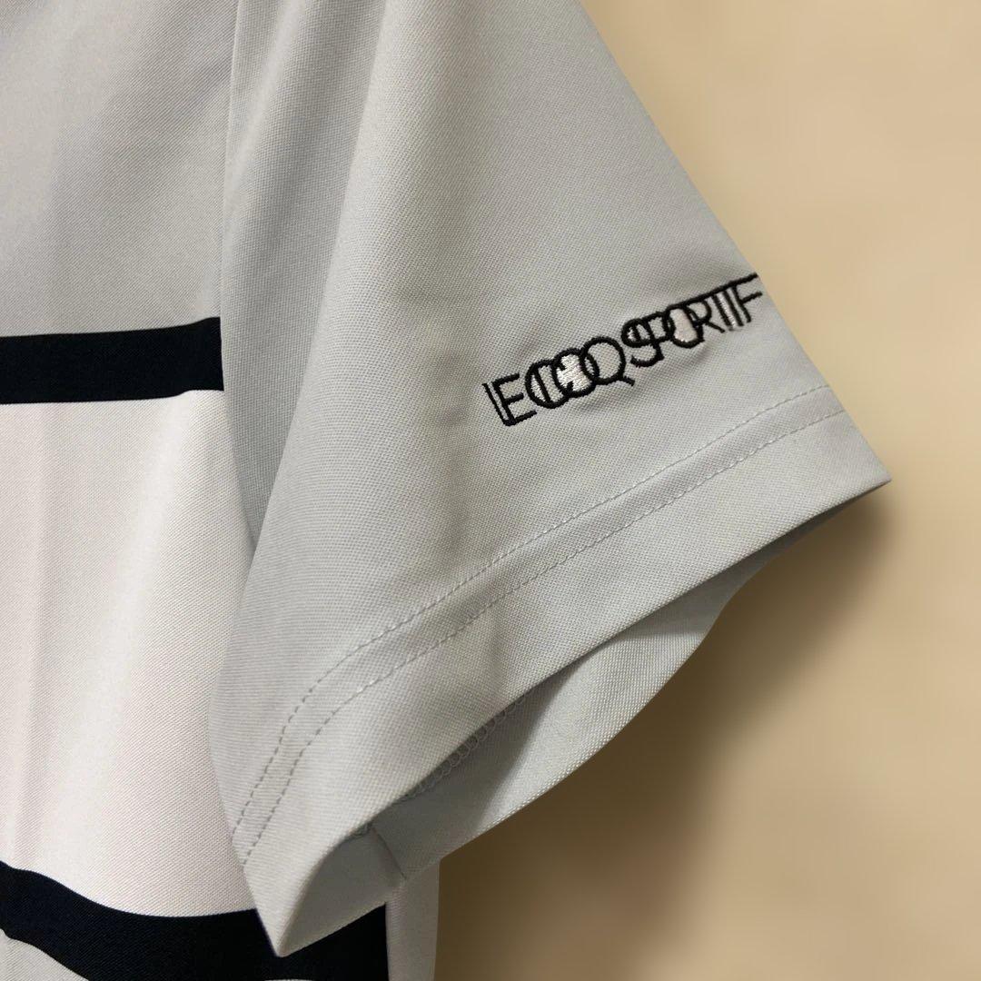 LE COQ SPORTIF メンズグレー ポロシャツＬ