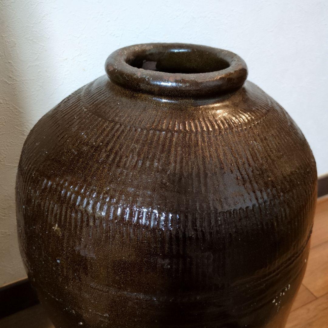 壺　特大　酒壺　骨董品