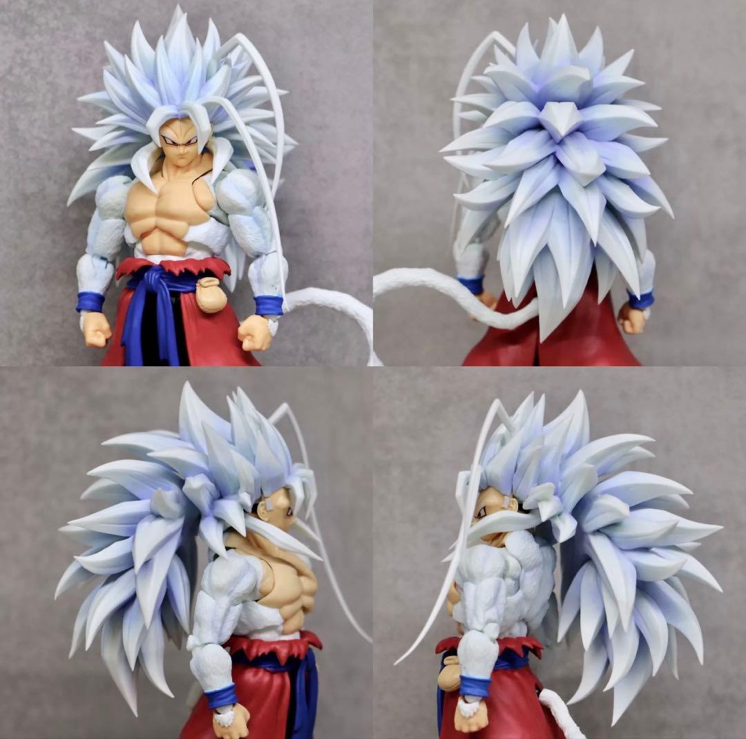 激レア海外限定S.H.フィギュア ドラゴンボール スーパーサイヤ人5 孫悟空ゼノ