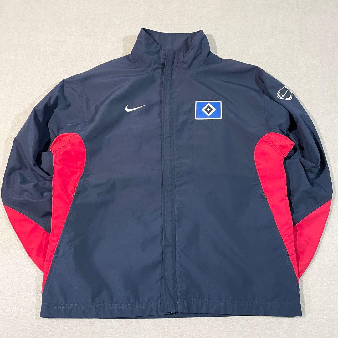 【激レア美品!00s】NIKEウインドジャケットSハンブルガーSV(M-L相当)