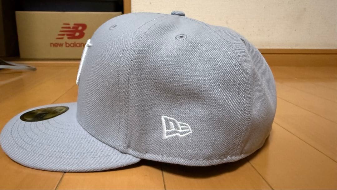 シティコネクト　ニューエラ 59FIFTY ドジャース サイズ8 グレー