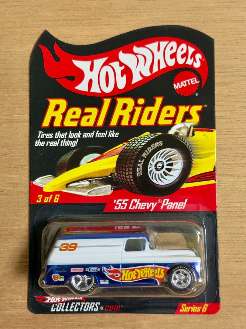 ホットウィール RLC Real Riders '55 Chevy Panel
