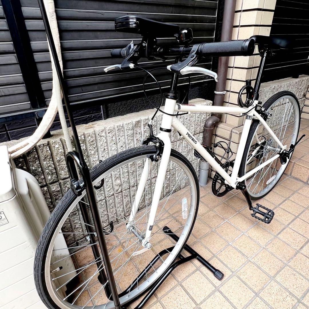 PROVROS クロスバイク 700x28C シマノ6段変速 付属品多数！