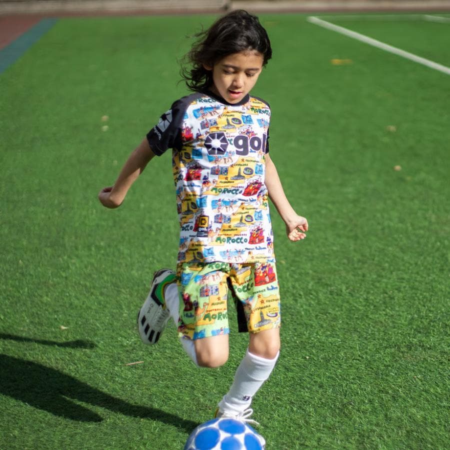 140cm ゴルgol. ジュニアプラシャツプラパン　モロッコ
