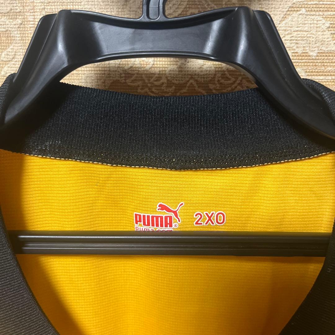 大分トリニータ　PUMA サッカーシャツ 2XO 黄色/黒 番号29