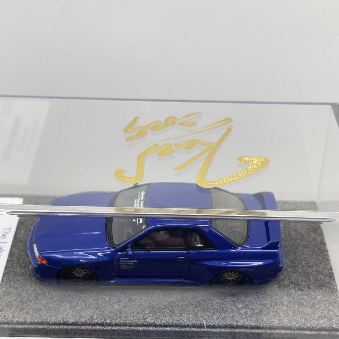 ミニカー ZONZO STUDIO 1/64 R32 BLUE CARBON