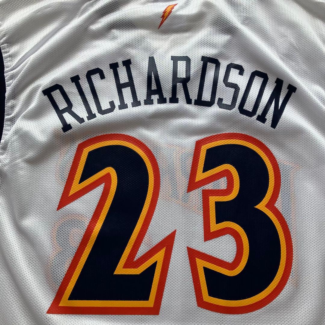 【美品】 ジェイソン・リチャードソン NBA　ウォリアーズ　ユニフォーム　シャツ