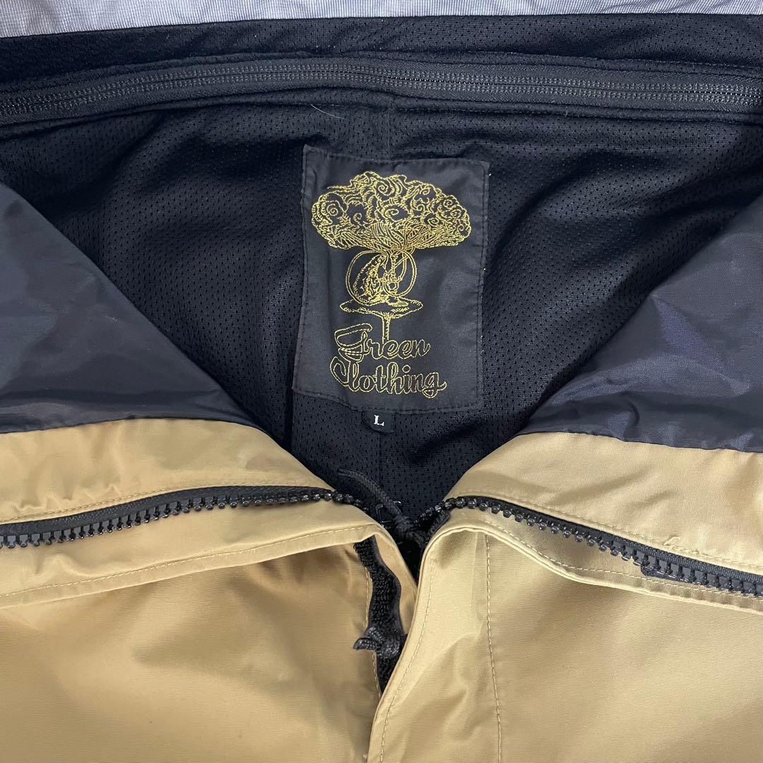 スノーボード green clothing BIBPANTS CHINO /BROWN