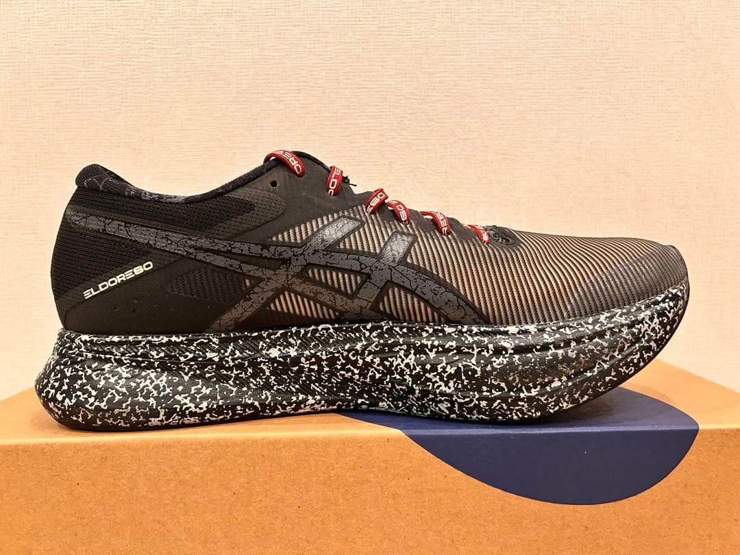 asics x eldoreso S4 28cm ステッカー