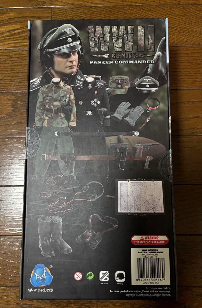 ミリタリー DID Panzer Commander Max Wnsche 1/6