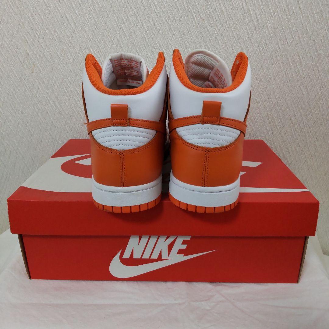 美品 Nike Dunk High Orange Blaze 28cm