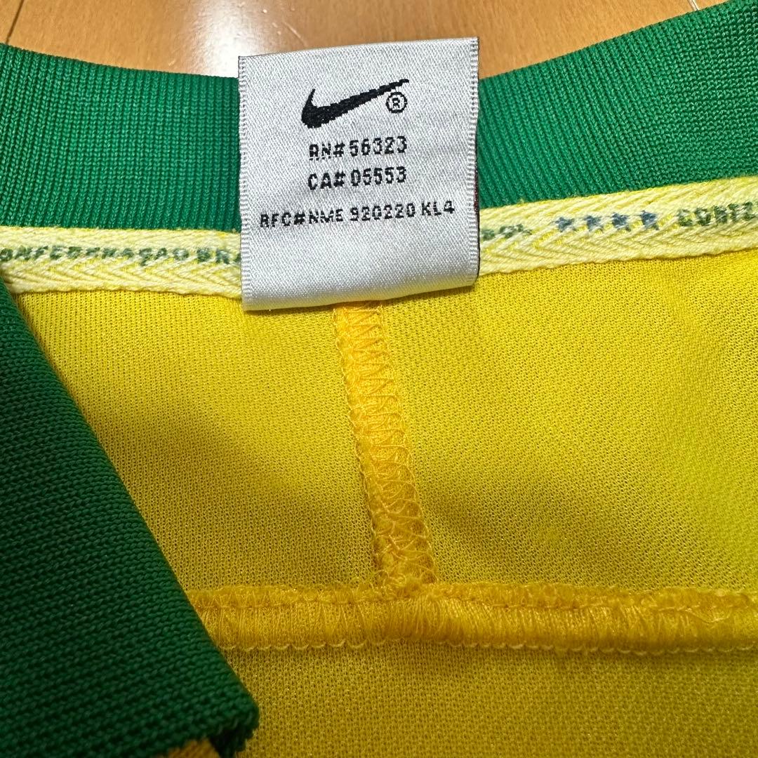 W杯　【極希少】90s ブラジル代表　97年ユニフォーム　NIKE 銀タグ